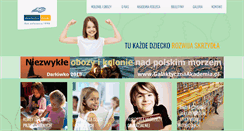 Desktop Screenshot of anstrona.akademianauki.pl